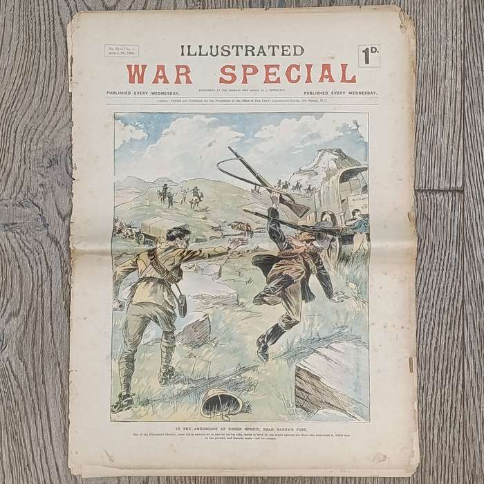 Boer War Illustrated War Special newspaper dated 18 April 1900 No. 22 Vol. 1