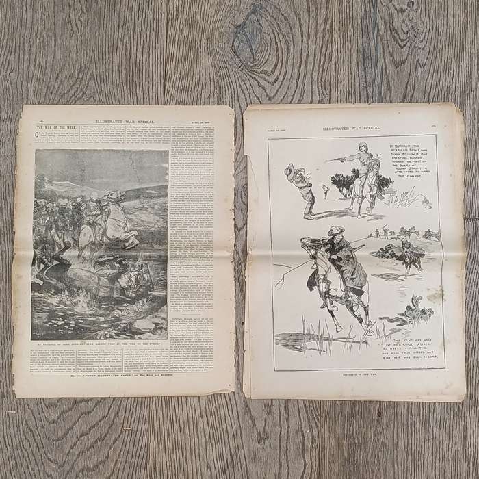 Boer War Illustrated War Special newspaper dated 18 April 1900 No. 22 Vol. 1