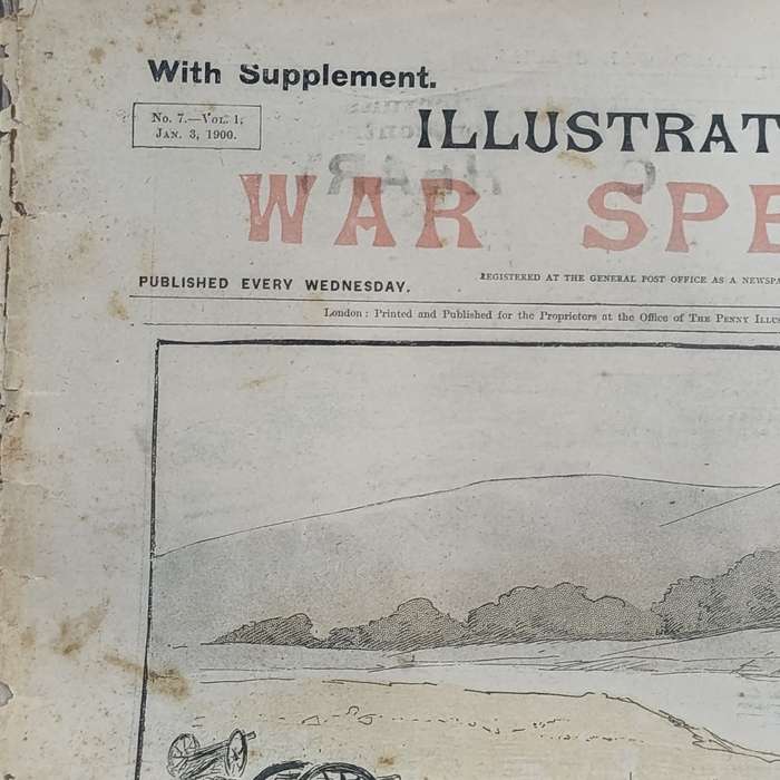 Boer War Illustrated War Special newspaper dated 3 January 1900 No.7 Vol.1