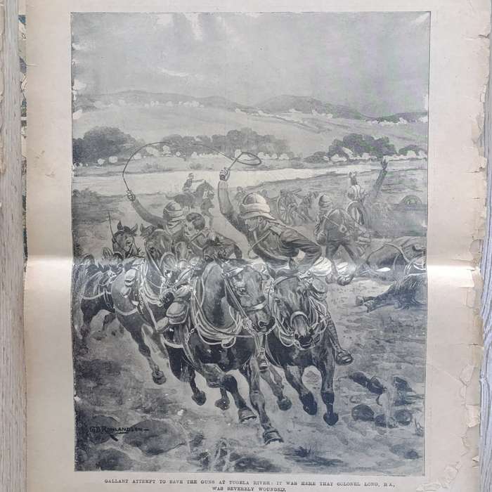 Boer War Illustrated War Special newspaper dated 27 December 1899 - Front cover missing