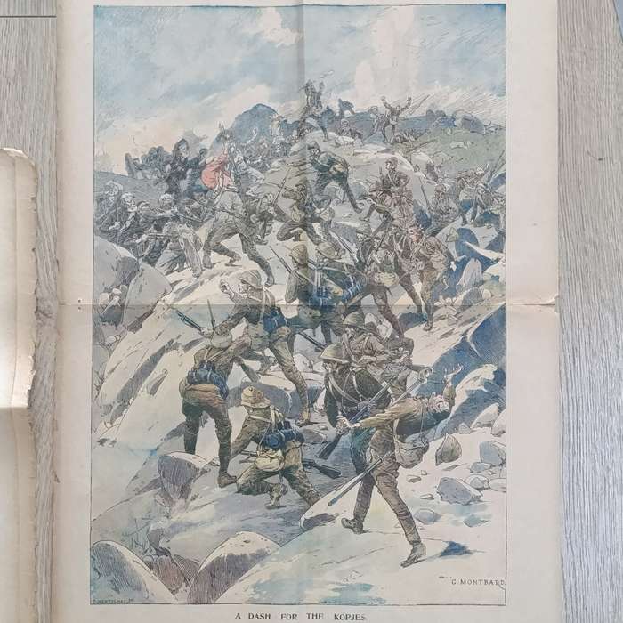 Boer War Illustrated War Special newspaper dated 27 December 1899 - Front cover missing