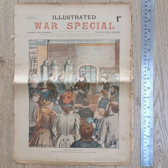 Boer War Illustrated War Special newspaper dated 28 March 1900 No.19 Vol. 1