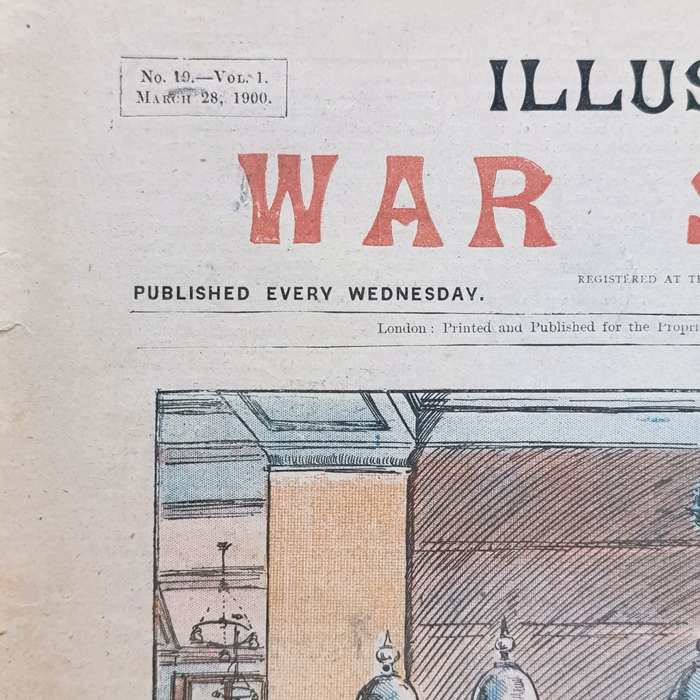 Boer War Illustrated War Special newspaper dated 28 March 1900 No.19 Vol. 1