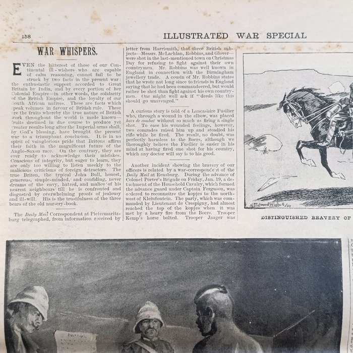 Boer War Illustrated War Special newspaper dated 7 February 1900 No.12 Vol.1