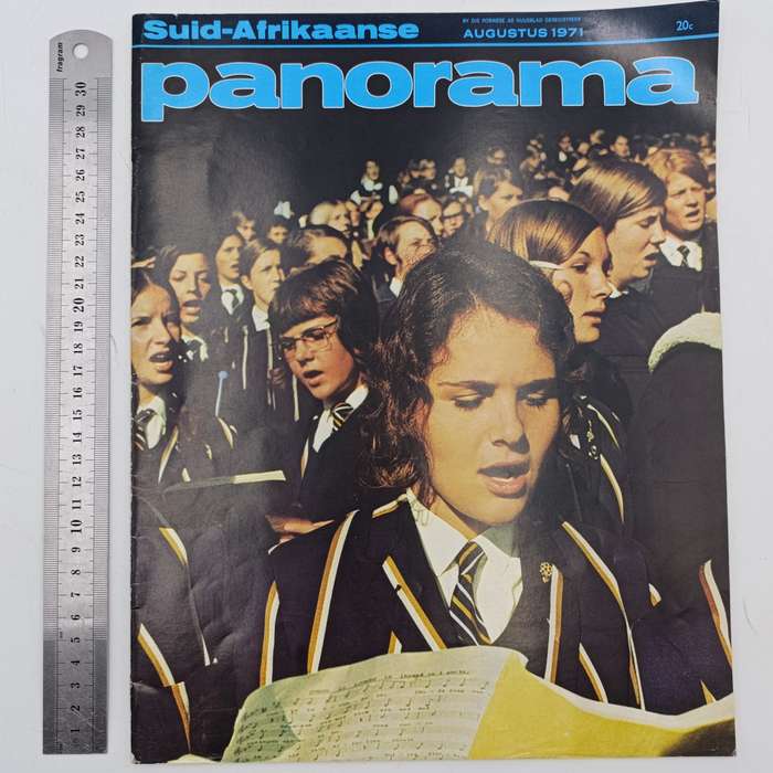 Vintage South African Panorama magazine - August 1971 issue