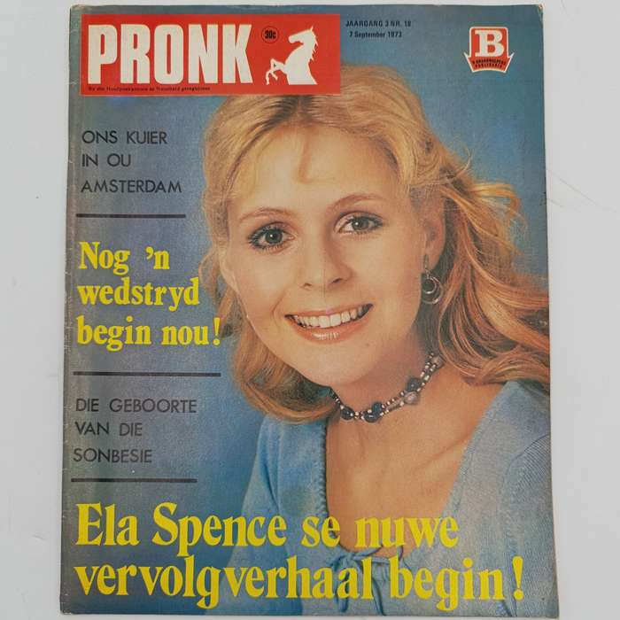 Vintage Pronk magazine - 7 September 1973 issue