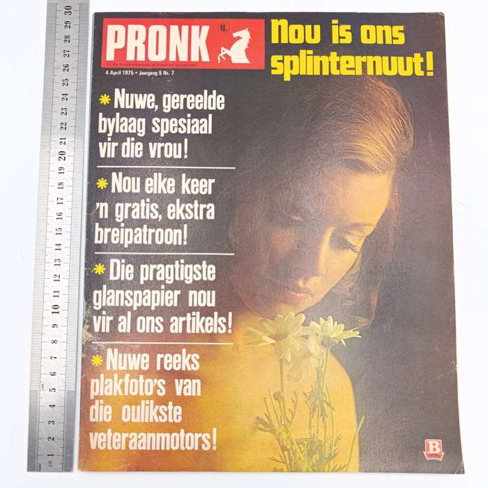 Vintage Pronk magazine - 4 April 1975 issue