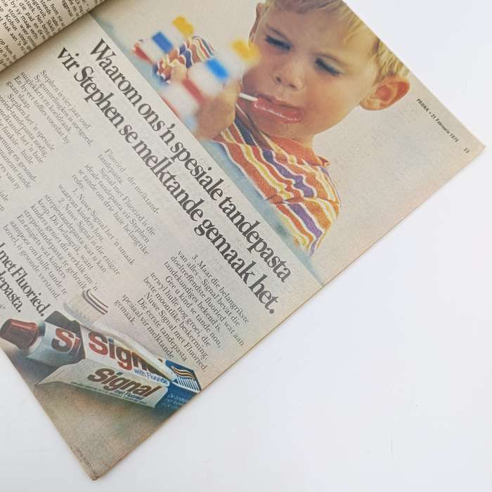 Vintage Pronk magazine - 21 February 1975 issue