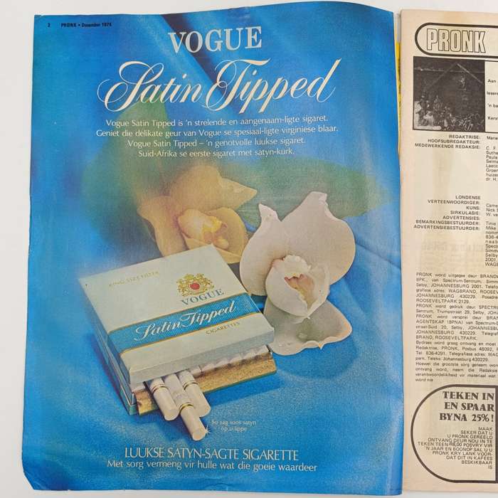 Vintage Pronk magazine - December 1975 issue