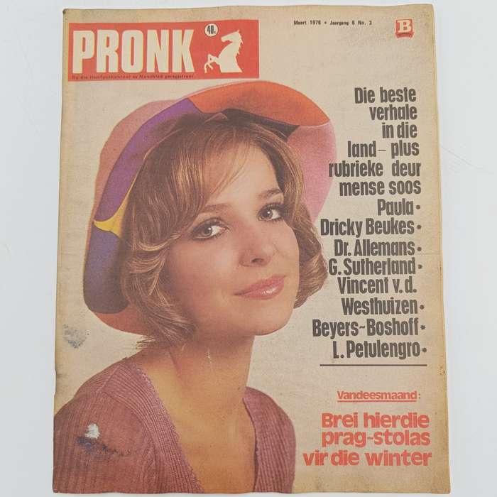 Vintage Pronk magazine - March 1976 issue