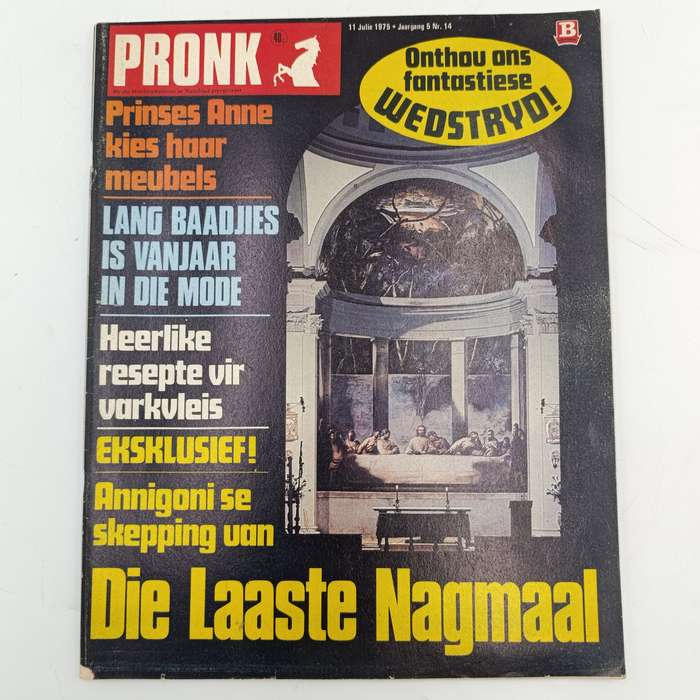 Vintage Pronk magazine - 11 July 1975 issue