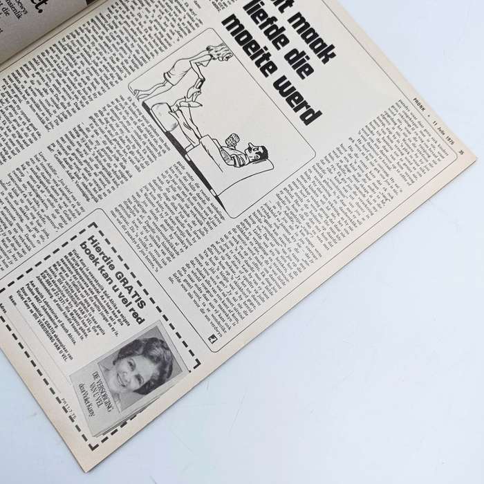 Vintage Pronk magazine - 11 July 1975 issue