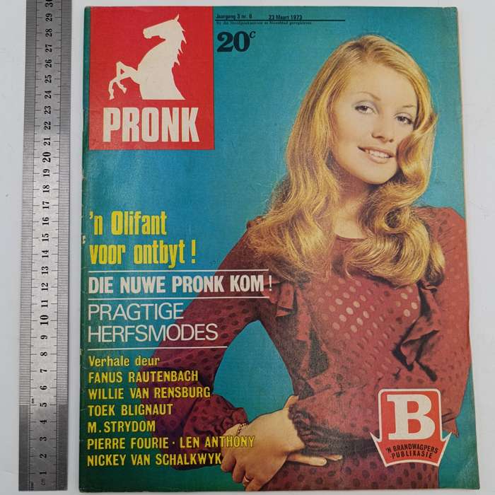Vintage Pronk magazine - 23 March 1973 issue