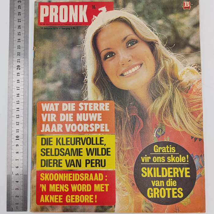 Vintage Pronk magazine - 10 January 1975 issue