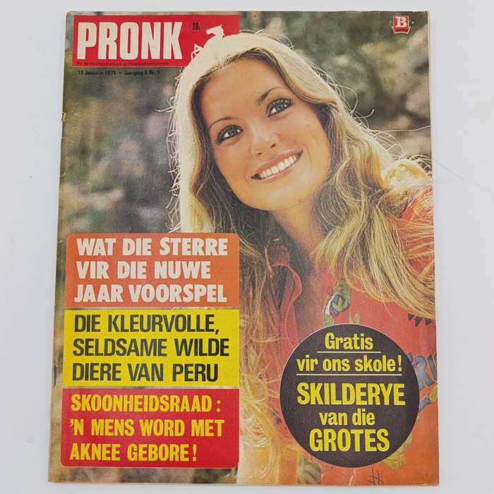 Vintage Pronk magazine - 10 January 1975 issue