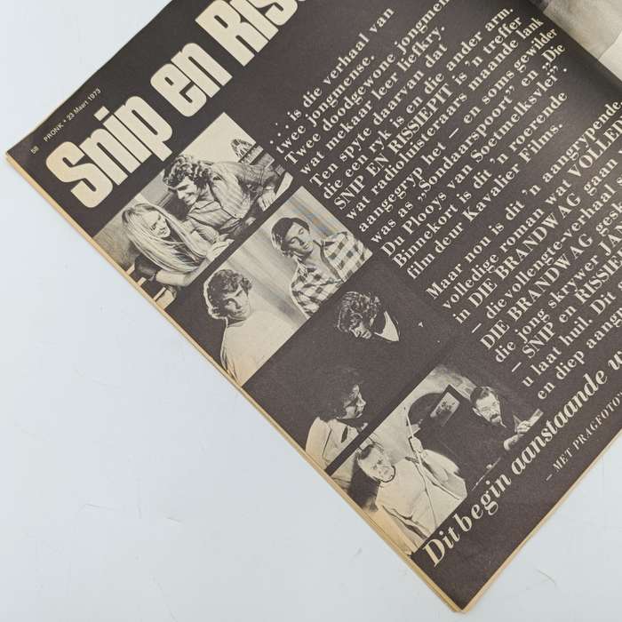 Vintage Pronk magazine - 23 March 1973 issue