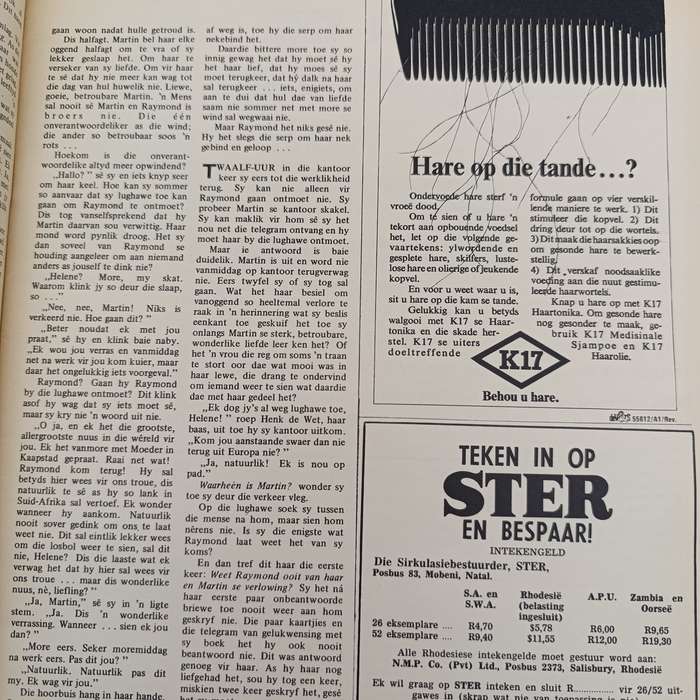 Vintage Ster magazine - 26 January 1973 issue