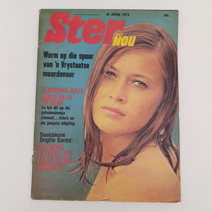 Vintage Ster with Nou magazine - 27 April 1973 issue