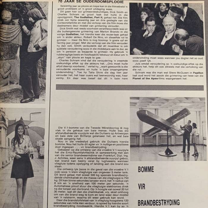Vintage Rooi Rose magazine - 25 June 1975 issue