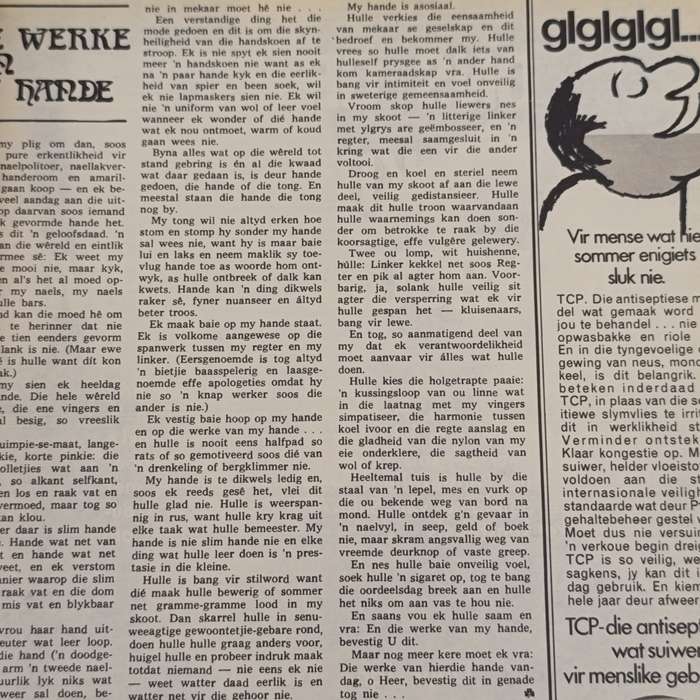 Vintage Sarie magazine - 7 June 1972 issue