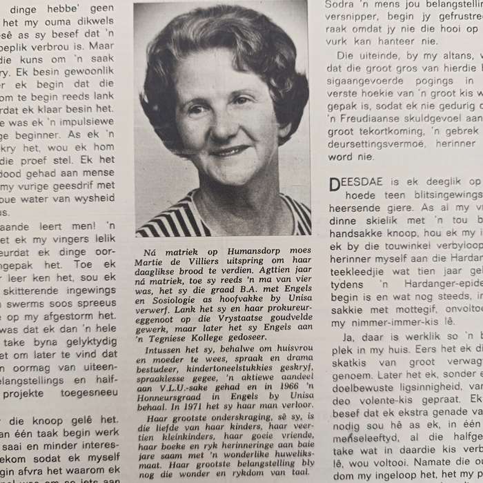 Vintage Sarie magazine - 5 June 1974 issue