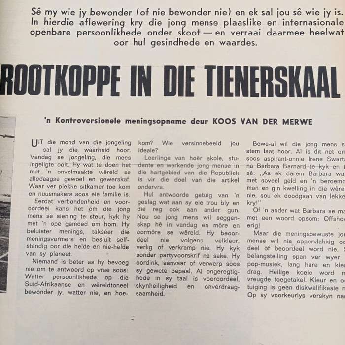 Vintage Sarie magazine - 18 July 1973 issue