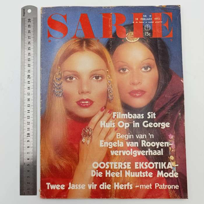 Vintage Sarie magazine 28 February 1973 issue