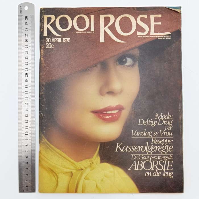 Vintage Rooi Rose magazine - 30 April 1975 issue