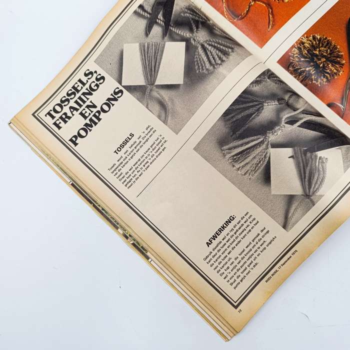 Vintage Rooi Rose en Ster magazine - 17 September 1975 issue