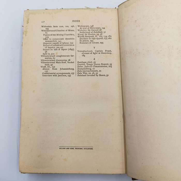 The Transvaal from within - a Private record of public affairs by J.P Fitzpatrick - 1899 issue