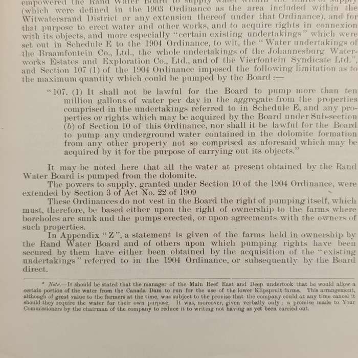 1910 Report of the Klip River investigation commission - Orange River Colony rubber stamp