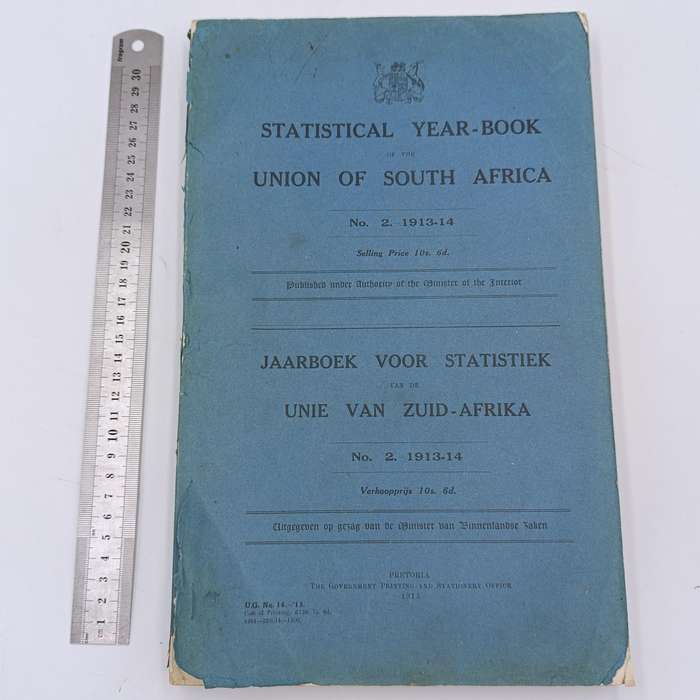 Statistical Year-Book of the Union of South Africa No. 2 1913/14