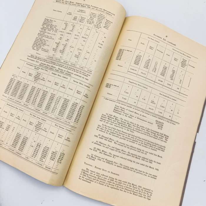 Union of South Africa Report of the Commissioner for Inland Revenue for the Year 1932-33