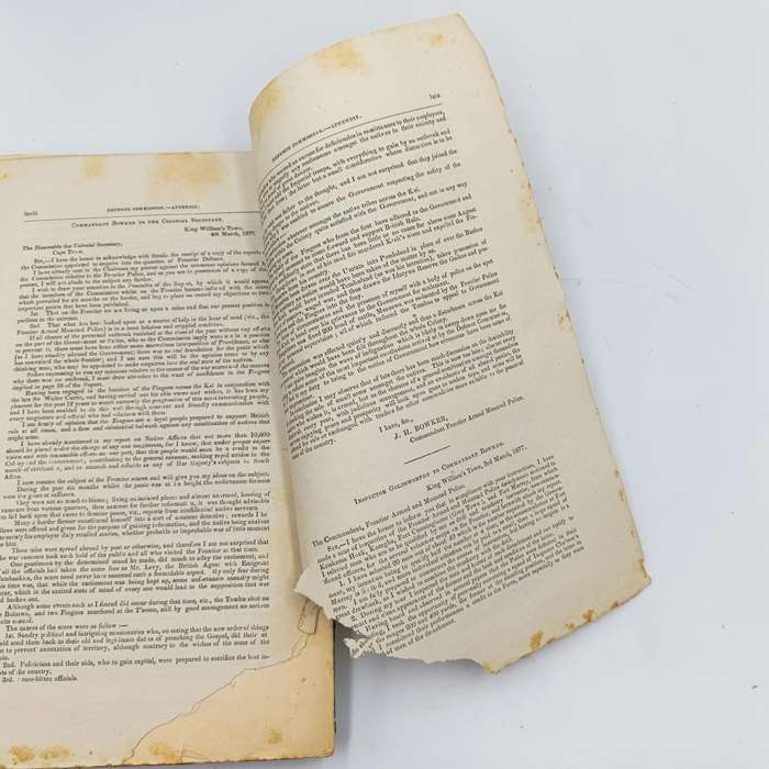 Cape of Good Hope Report of a commission appointed by the Governor