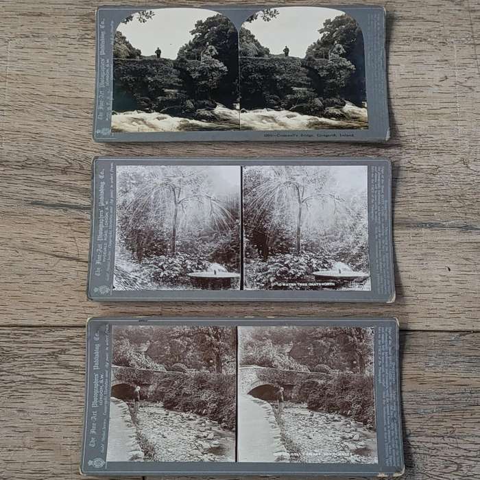 Lot of 7 British Isles / Ireland stereocards
