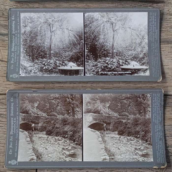 Lot of 7 British Isles / Ireland stereocards