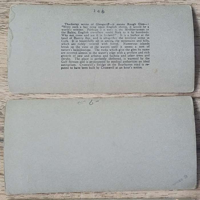 Lot of 7 British Isles / Ireland stereocards