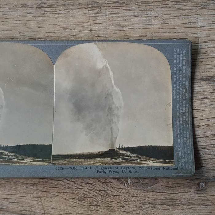 Lot of 6 antique USA stereocards