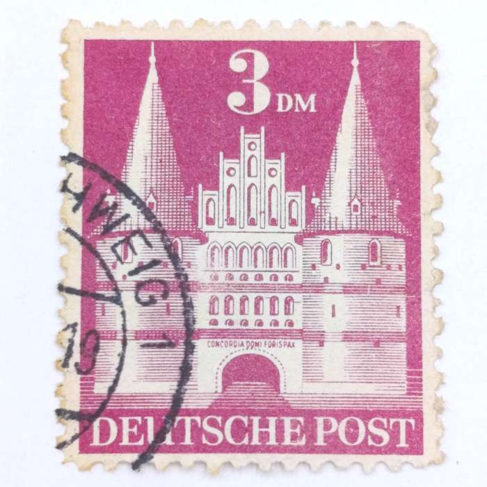 Post WW2 German stamps 1946 to 1949 Pre - Bundespost era - Lot of 87 stamps