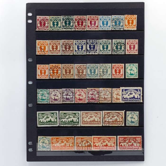 Freie Stadt Danzig - Lot of 325 stamps Excellent collection