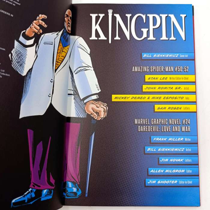 Marvel #126 Kingpin graphic novel