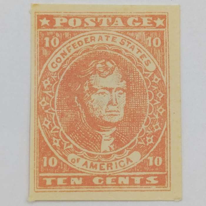 Lot of 14 Early confederate USA stamp cinderellas No1 to 14 Use as fillers for your collection