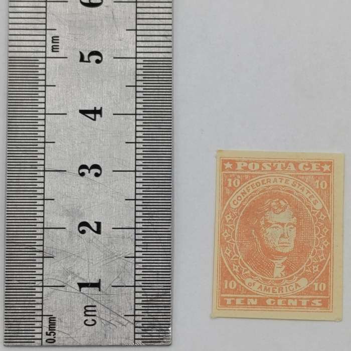 Lot of 14 Early confederate USA stamp cinderellas No1 to 14 Use as fillers for your collection