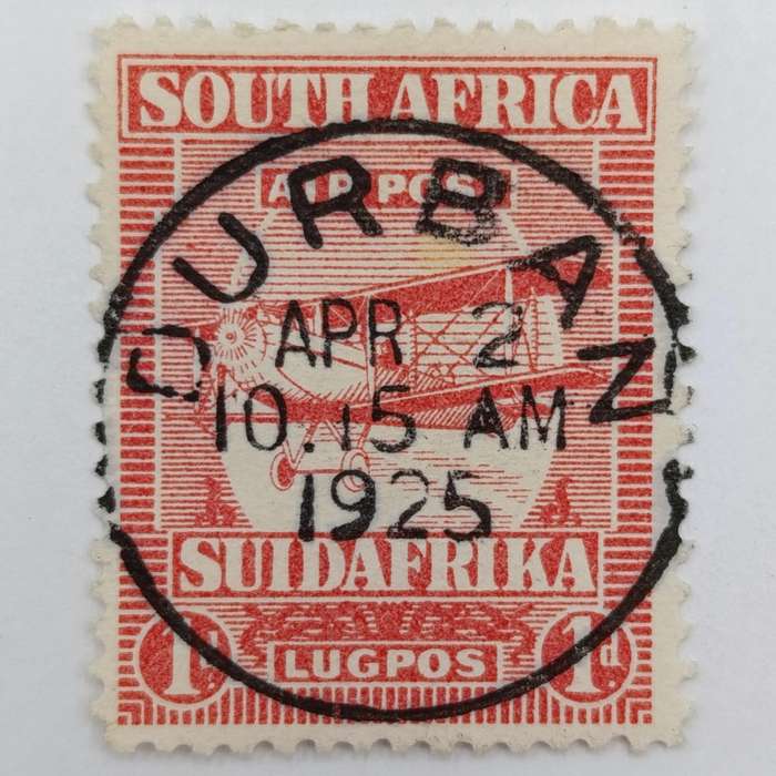 South Africa First airmail issue set of stamps