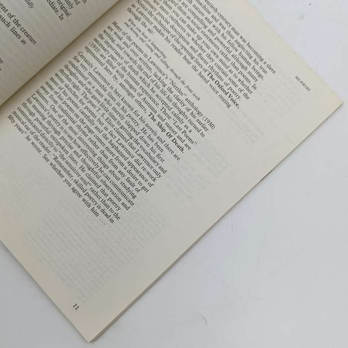 D.H Lawrence - an approach to his poetry