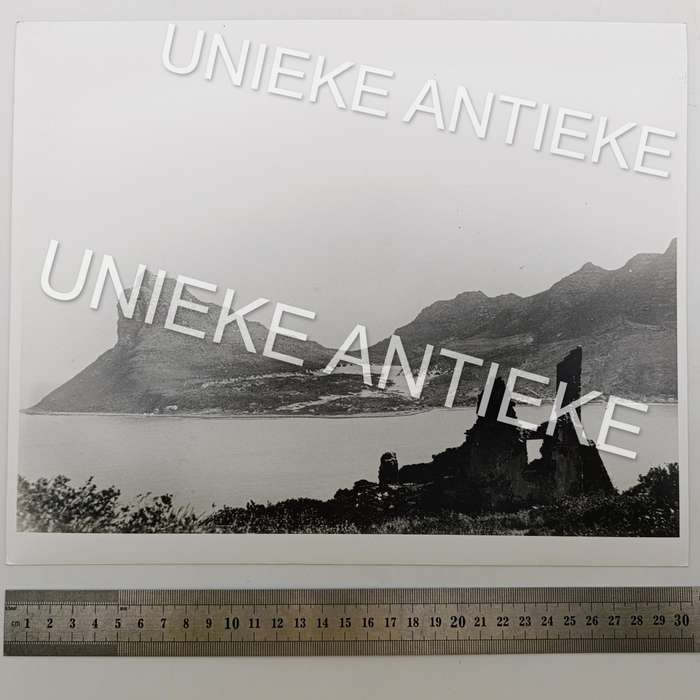 Antique photo reprint of Hout Bay Harbour
