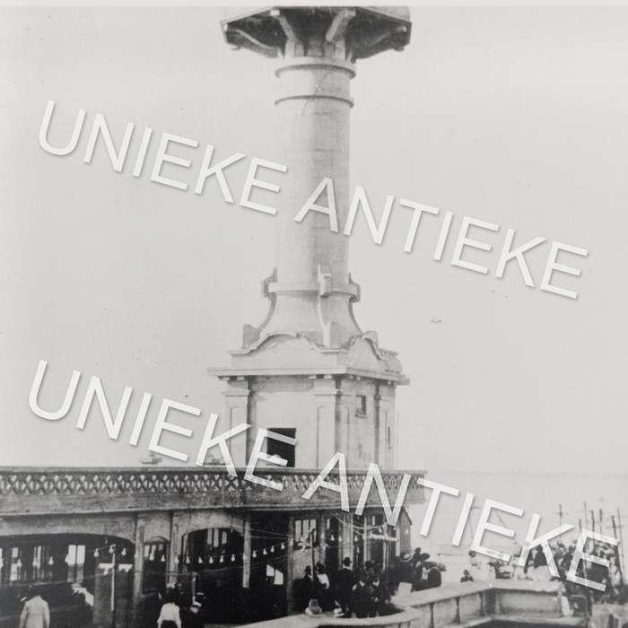 Antique photo reprint of Cape Town Pier