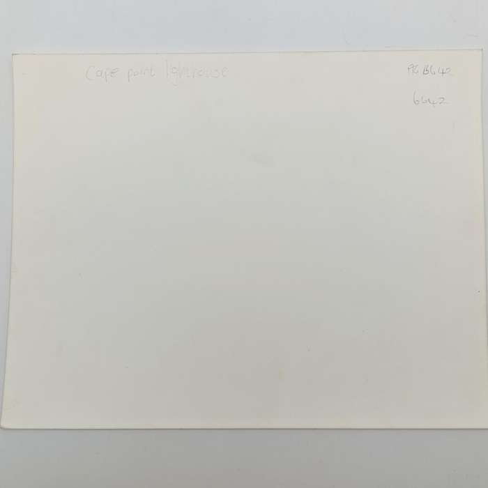 Antique photo reprint of Cape Point Lighthouse