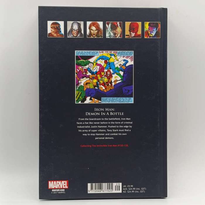Marvel #41 Iron Man - Demon in a bottle graphic novel