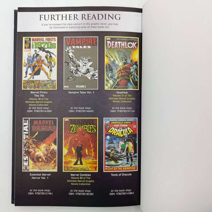 Marvel #21 Marvel Horror graphic novel
